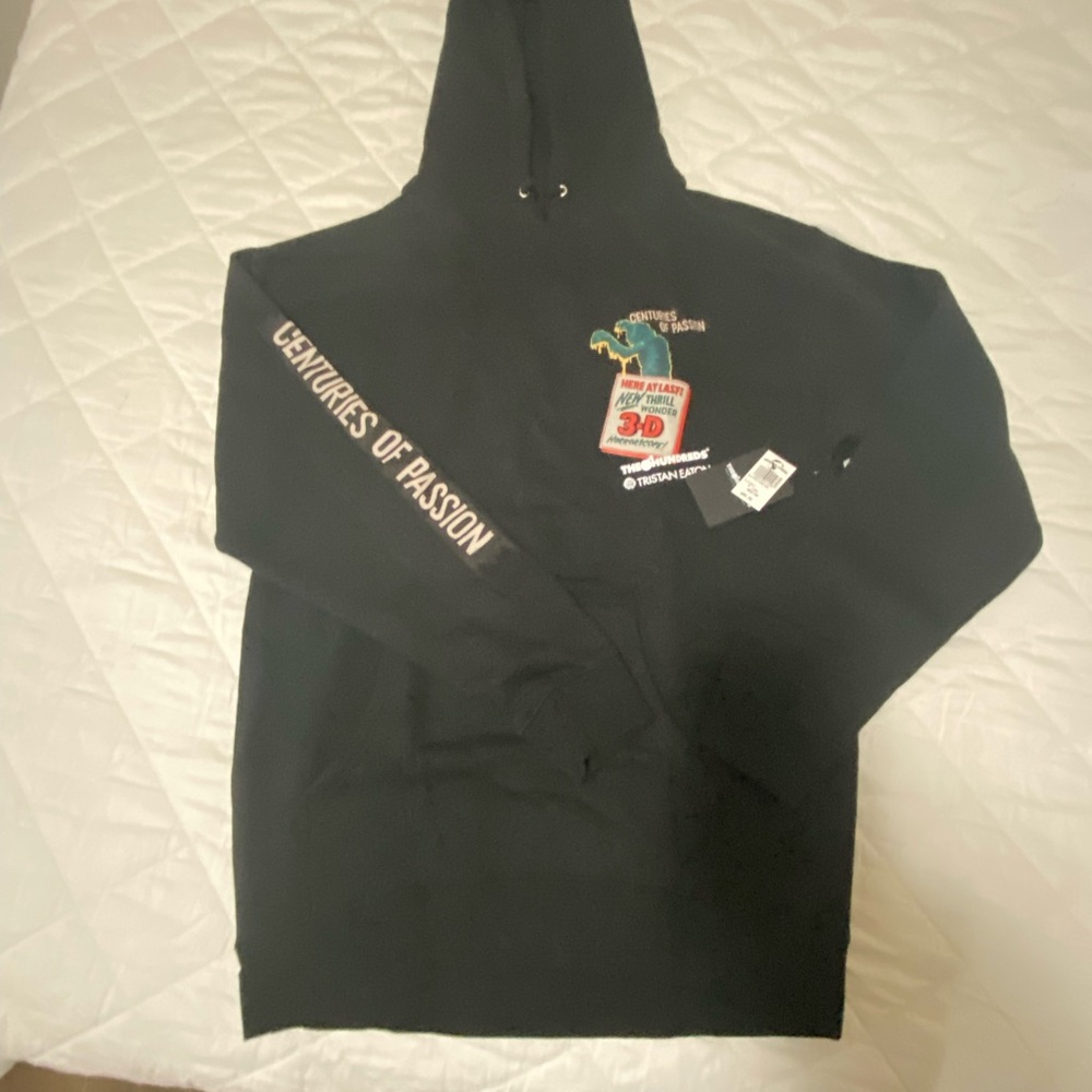 The Hundreds Black Hoodie creatures of the lagoon
